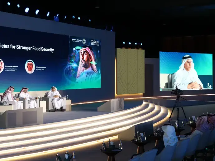 مشاركة الهيئة في جلسة حوارية بعنوان "التحول في السياسات الغذائية من اجل امن غذائي مستدام" ضمن فعاليات أسبوع الابتكار في الاستدامة 2024